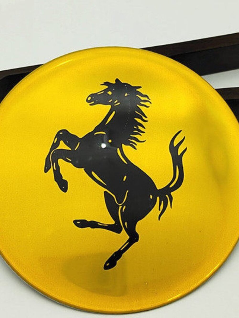 56 MM/2.20" Ferrari Wheel Center Caps Emblems Starossa 308 550 Mondial Stickers